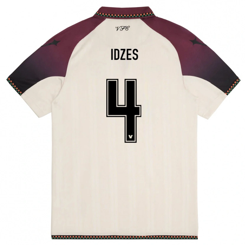 Danxen Dětské Jay Idzes #4 Krémově Vínová Daleko Hráčské Dresy 2025/26 Dres