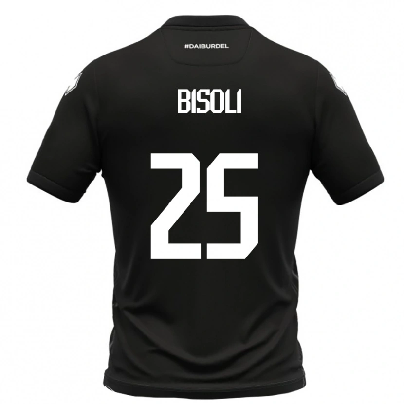 Danxen Dětské Dimitri Bisoli #25 Černobílá Daleko Hráčské Dresy 2025/26 Dres