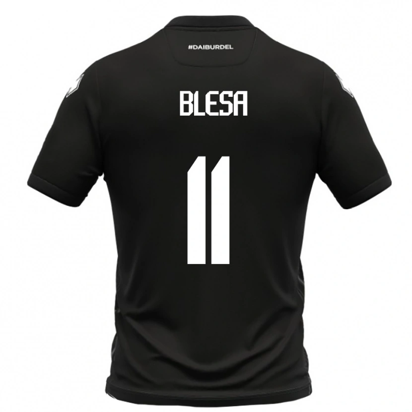 Danxen Dětské Jalen Blesa #11 Černobílá Daleko Hráčské Dresy 2025/26 Dres