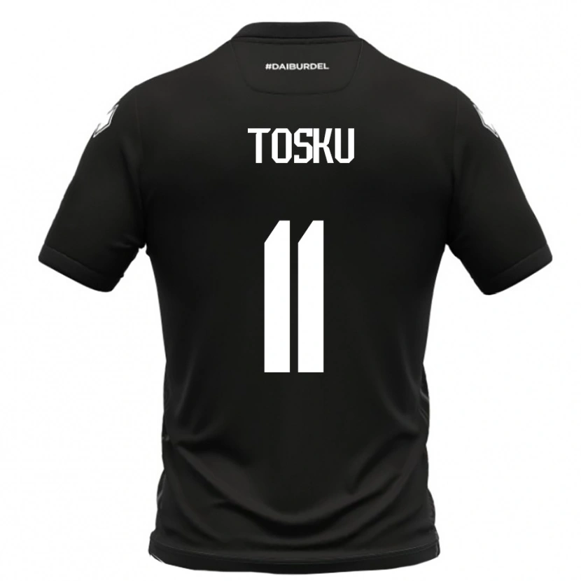 Danxen Dětské Frederik Tosku #11 Černobílá Daleko Hráčské Dresy 2025/26 Dres