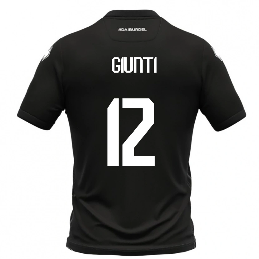Danxen Dětské Alessandro Giunti #12 Černobílá Daleko Hráčské Dresy 2025/26 Dres
