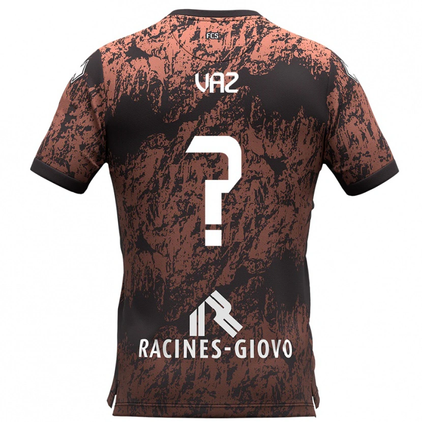 Danxen Dětské Pedro Vaz #0 Hnědá Černá Daleko Hráčské Dresy 2025/26 Dres