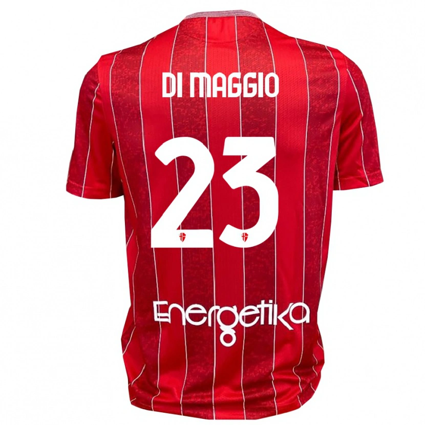 Danxen Dětské Luca Di Maggio #23 Červenobílá Daleko Hráčské Dresy 2025/26 Dres