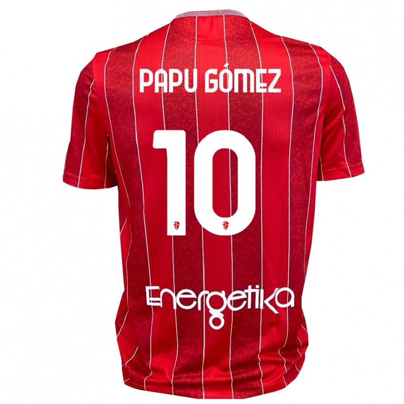 Danxen Dětské Papu Gómez #10 Červenobílá Daleko Hráčské Dresy 2025/26 Dres