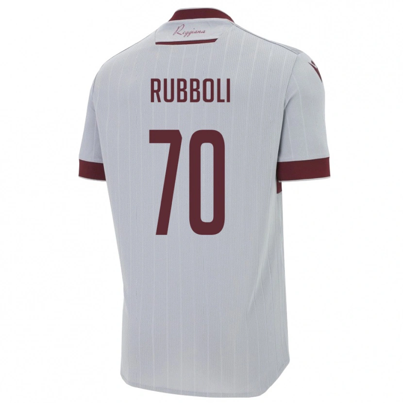 Danxen Dětské Lorenzo Rubboli #70 Vínová Bílá Daleko Hráčské Dresy 2025/26 Dres