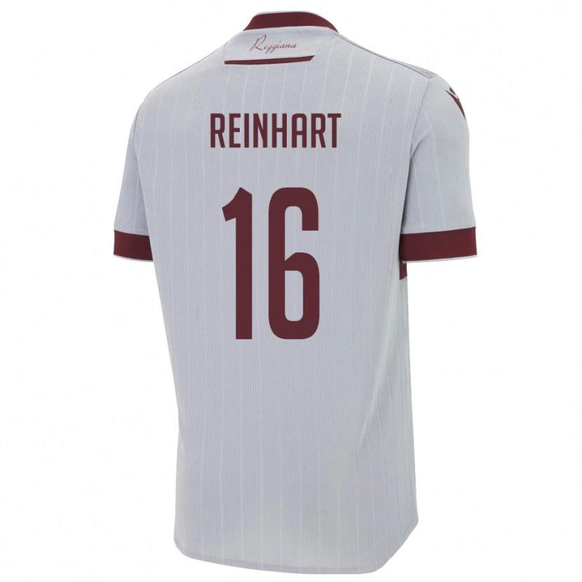 Danxen Dětské Tobías Reinhart #16 Vínová Bílá Daleko Hráčské Dresy 2025/26 Dres
