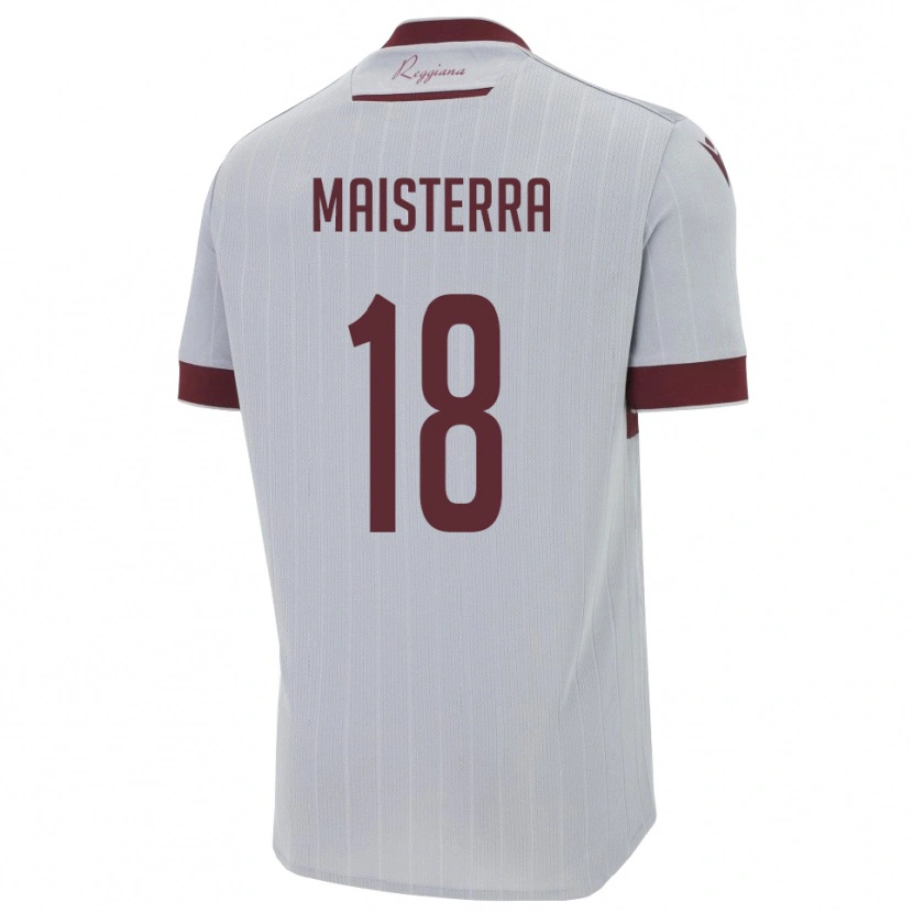 Danxen Dětské Roque Maisterra #18 Vínová Bílá Daleko Hráčské Dresy 2025/26 Dres