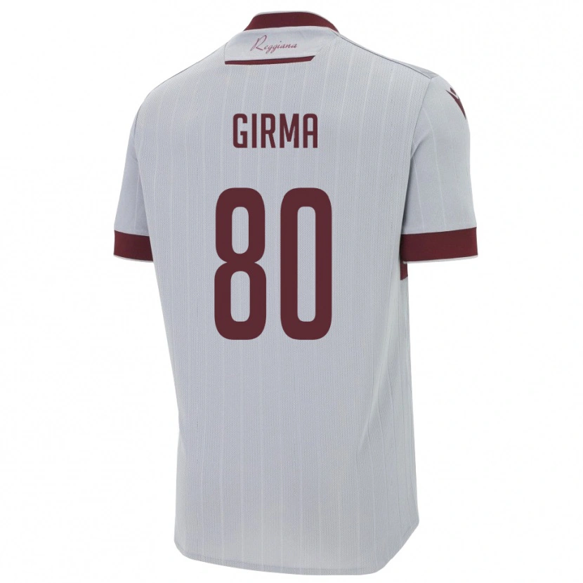Danxen Dětské Natan Girma #80 Vínová Bílá Daleko Hráčské Dresy 2025/26 Dres