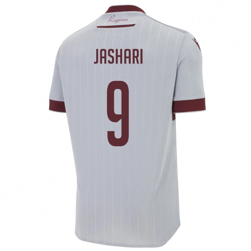 Danxen Dětské Edion Jashari #9 Vínová Bílá Daleko Hráčské Dresy 2025/26 Dres