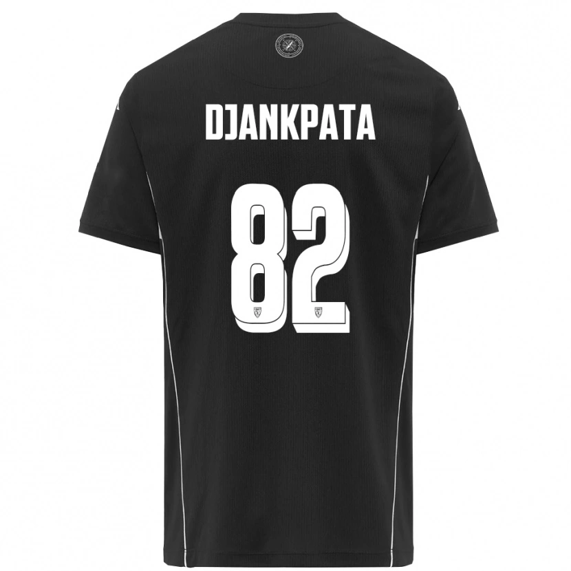 Danxen Dětské Halid Djankpata #82 Černobílá Daleko Hráčské Dresy 2025/26 Dres