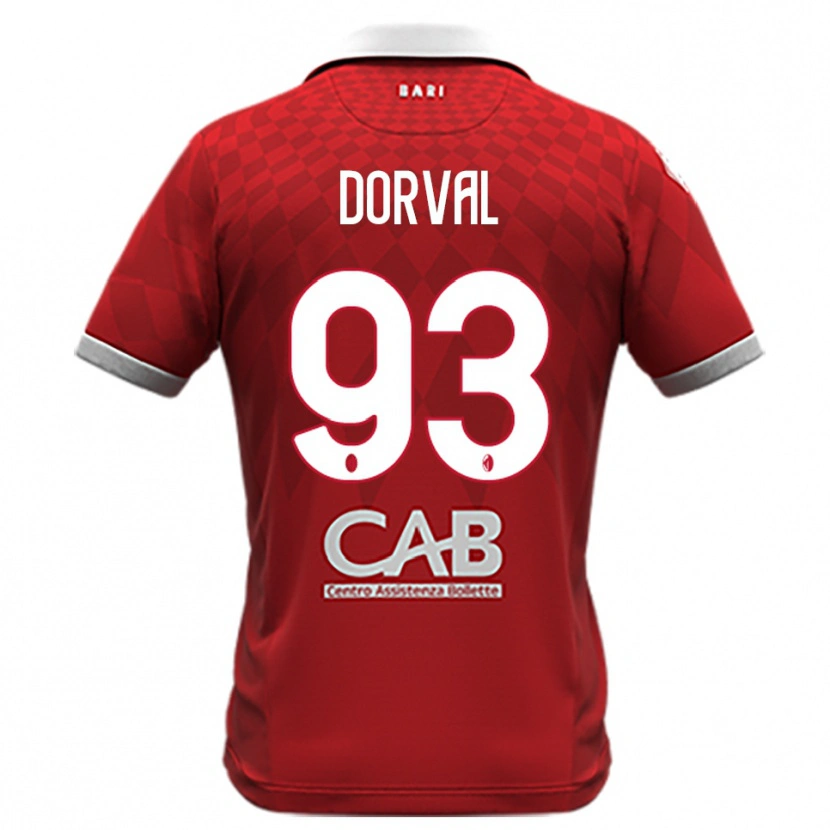 Danxen Dětské Mehdi Dorval #93 Červenobílá Daleko Hráčské Dresy 2025/26 Dres