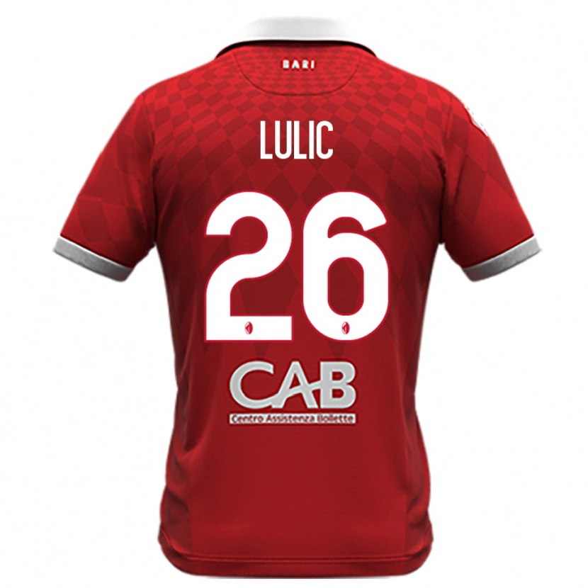 Danxen Dětské Karlo Lulic #26 Červenobílá Daleko Hráčské Dresy 2025/26 Dres