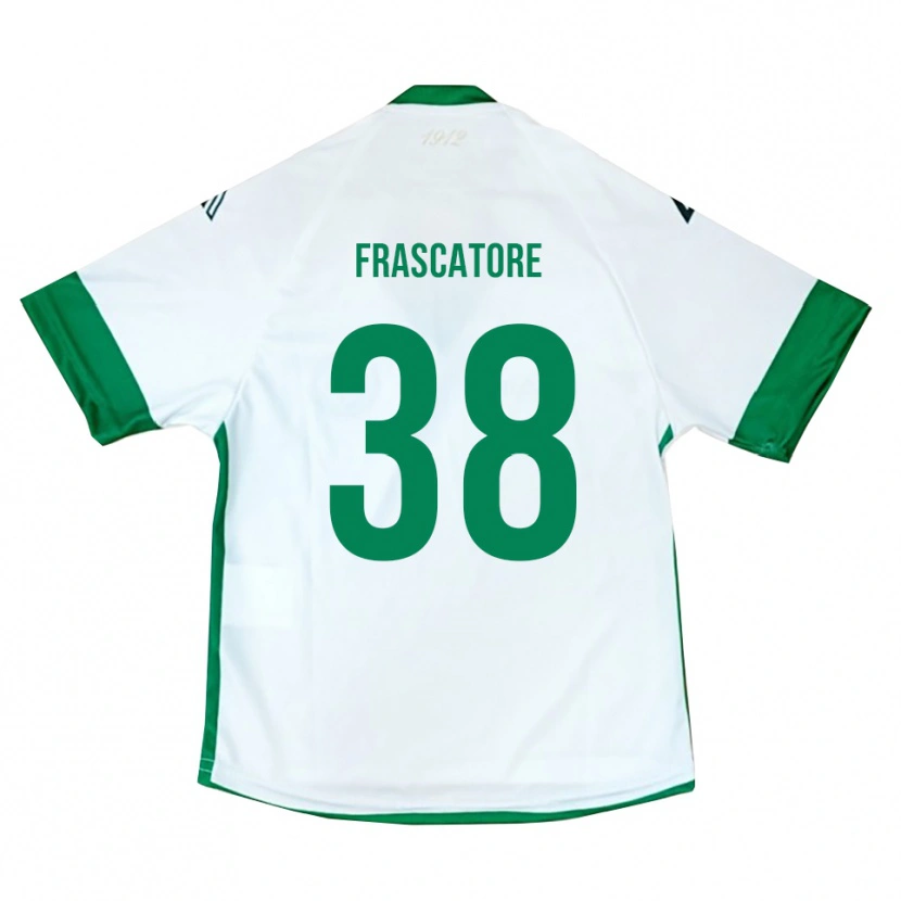 Danxen Dětské Paolo Frascatore #38 Bílo-Zeleno-Modrá Daleko Hráčské Dresy 2025/26 Dres