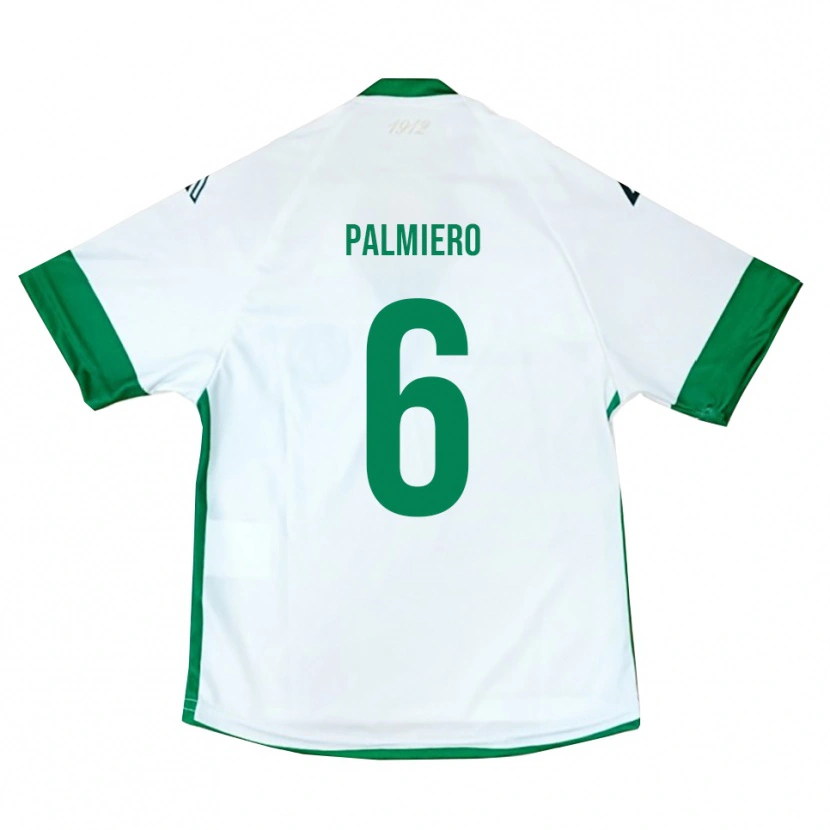 Danxen Dětské Luca Palmiero #6 Bílo-Zeleno-Modrá Daleko Hráčské Dresy 2025/26 Dres