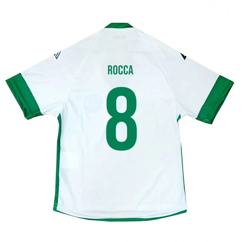 Danxen Dětské Michele Rocca #8 Bílo-Zeleno-Modrá Daleko Hráčské Dresy 2025/26 Dres