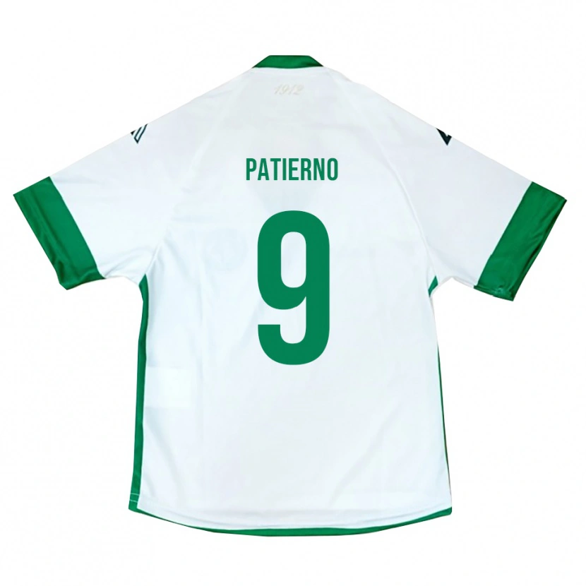 Danxen Dětské Cosimo Patierno #9 Bílo-Zeleno-Modrá Daleko Hráčské Dresy 2025/26 Dres