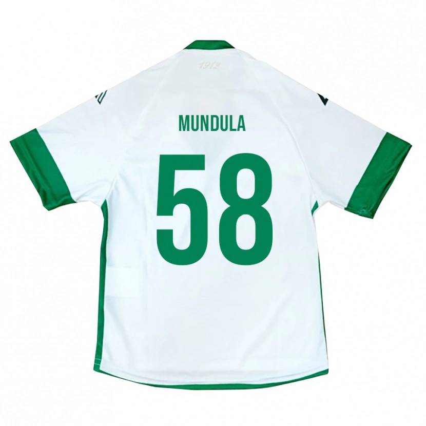Danxen Dětské Ciro Mundula #58 Bílo-Zeleno-Modrá Daleko Hráčské Dresy 2025/26 Dres