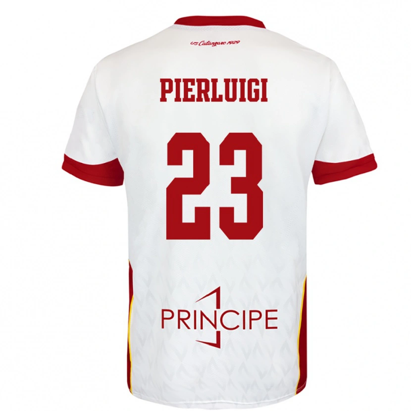 Danxen Dětské Federico Pierluigi #23 Bíločervená Daleko Hráčské Dresy 2025/26 Dres