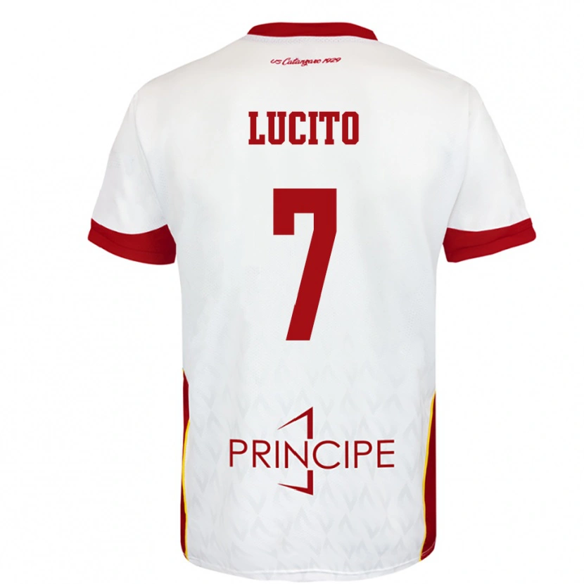 Danxen Dětské Adriano Lucito #7 Bíločervená Daleko Hráčské Dresy 2025/26 Dres