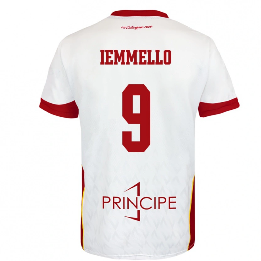 Danxen Dětské Pietro Iemmello #9 Bíločervená Daleko Hráčské Dresy 2025/26 Dres