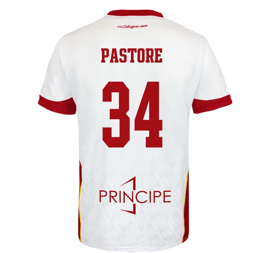 Danxen Dětské Federico Pastore #34 Bíločervená Daleko Hráčské Dresy 2025/26 Dres