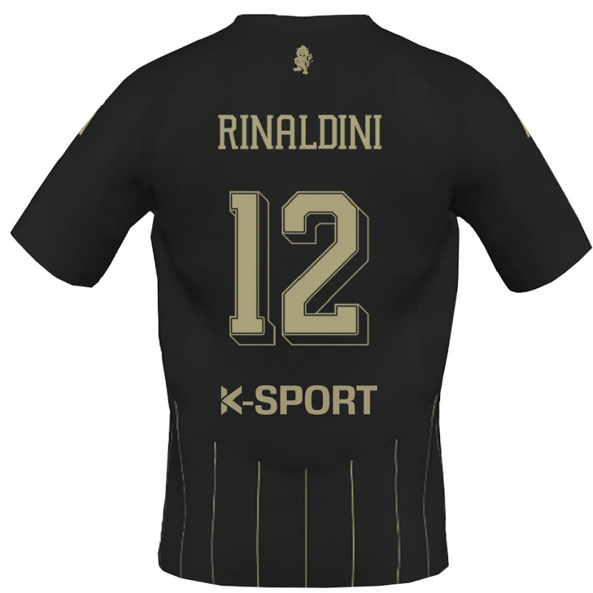 Danxen Dětské Ruben Rinaldini #12 Šedá Bílá Daleko Hráčské Dresy 2025/26 Dres