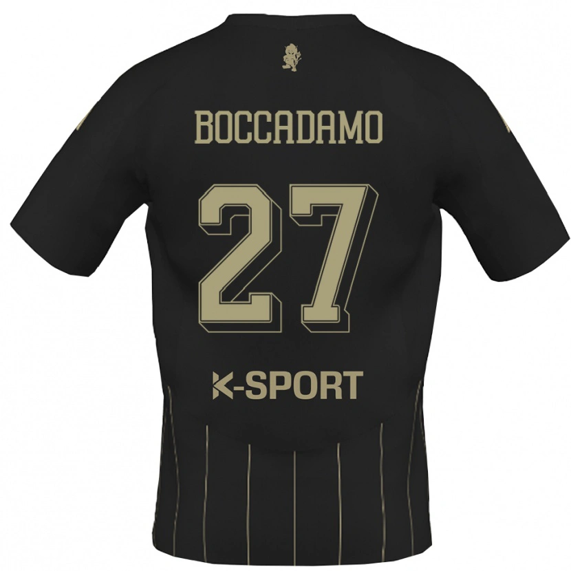 Danxen Dětské Antonio Boccadamo #27 Šedá Bílá Daleko Hráčské Dresy 2025/26 Dres