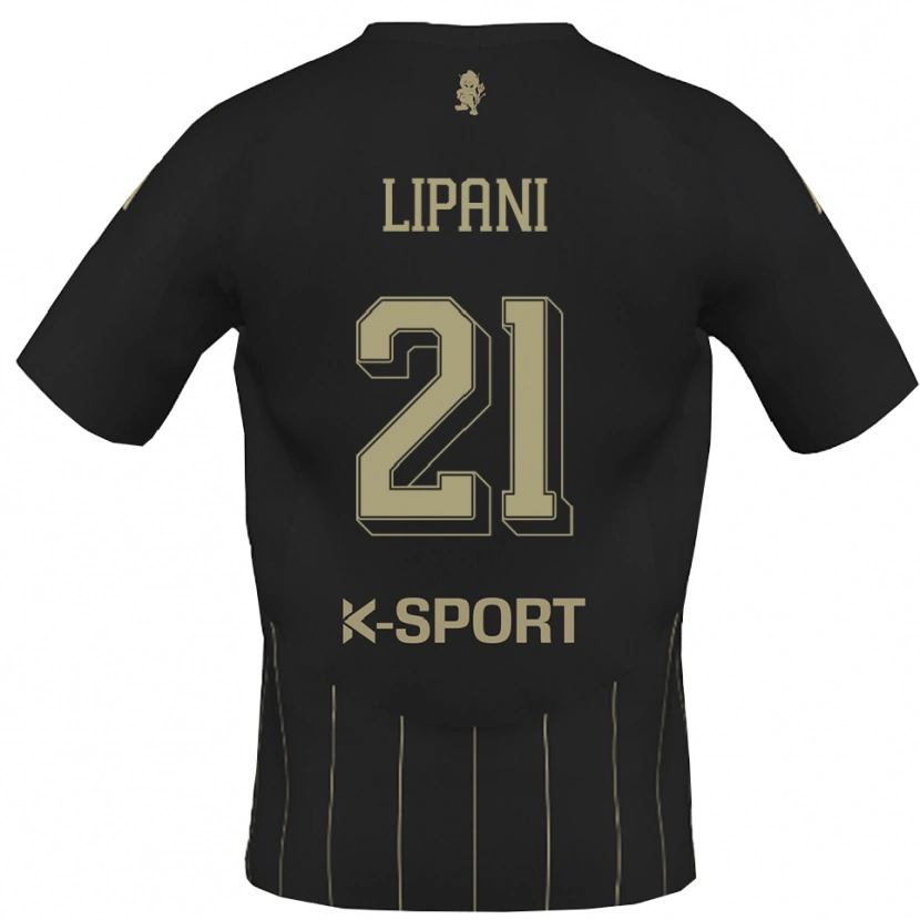Danxen Dětské Iacopo Lipani #21 Šedá Bílá Daleko Hráčské Dresy 2025/26 Dres