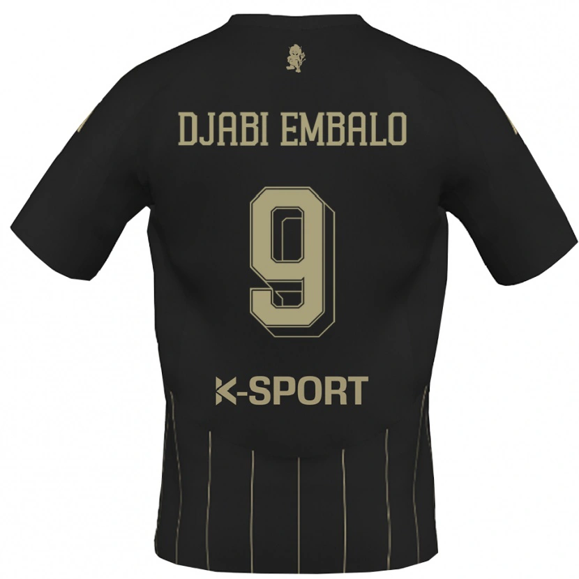 Danxen Dětské Adulai Djabi Embalo #9 Šedá Bílá Daleko Hráčské Dresy 2025/26 Dres
