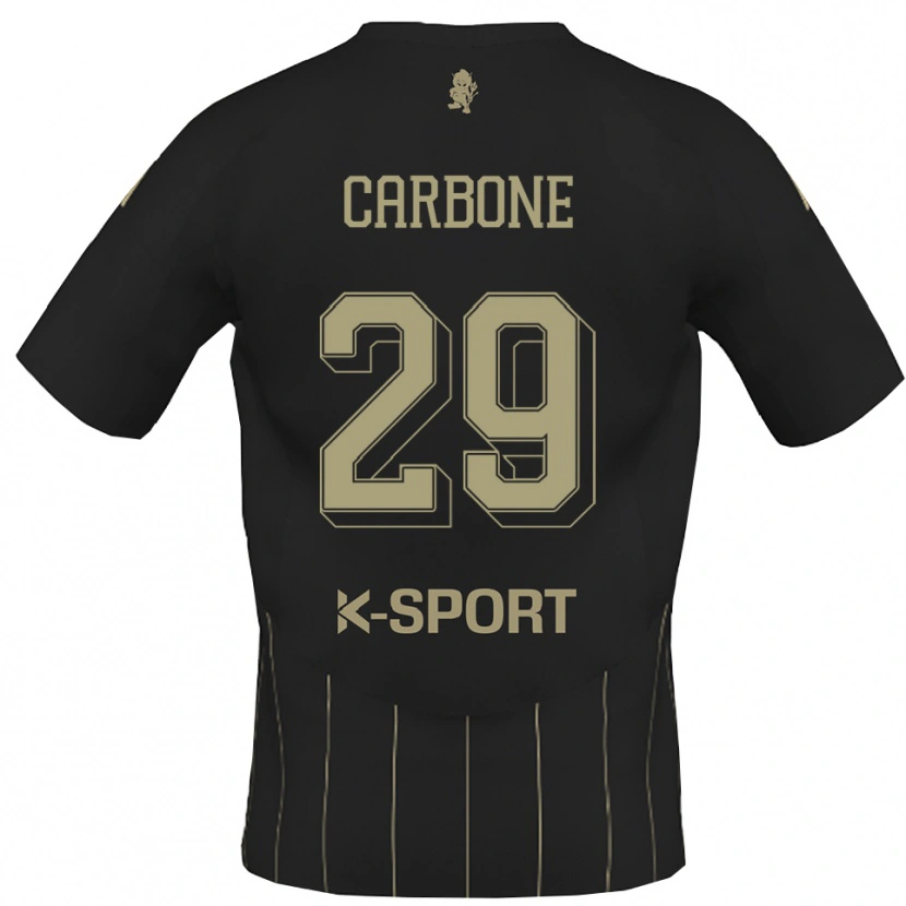 Danxen Dětské Matteo Carbone #29 Šedá Bílá Daleko Hráčské Dresy 2025/26 Dres