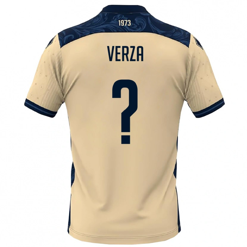 Danxen Dětské Leonardo Verza #0 Bílá Tmavě Modrá Daleko Hráčské Dresy 2025/26 Dres
