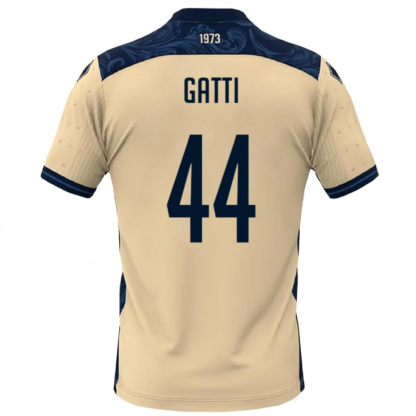 Danxen Dětské Riccardo Gatti #44 Bílá Tmavě Modrá Daleko Hráčské Dresy 2025/26 Dres