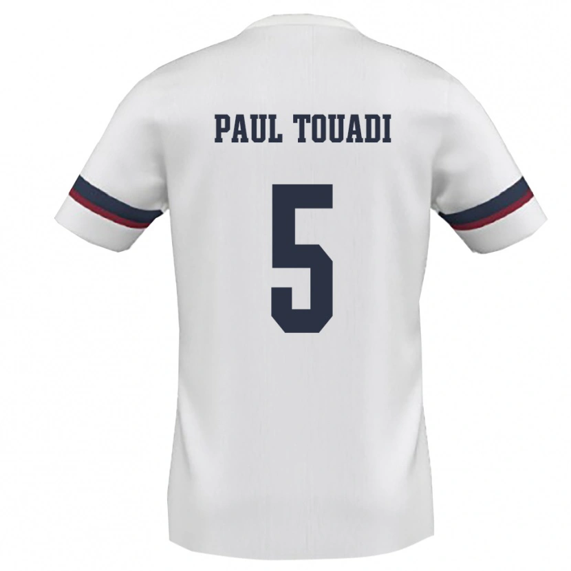 Danxen Dětské Jean Paul Touadi #5 Bíločervená Daleko Hráčské Dresy 2025/26 Dres