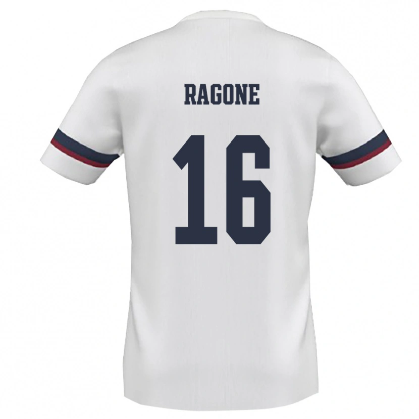 Danxen Dětské Diego Ragone #16 Bíločervená Daleko Hráčské Dresy 2025/26 Dres