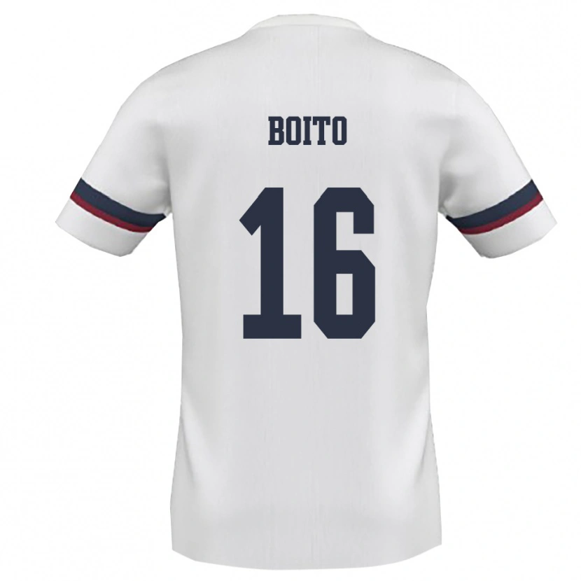 Danxen Dětské Lucio Boito #16 Bíločervená Daleko Hráčské Dresy 2025/26 Dres