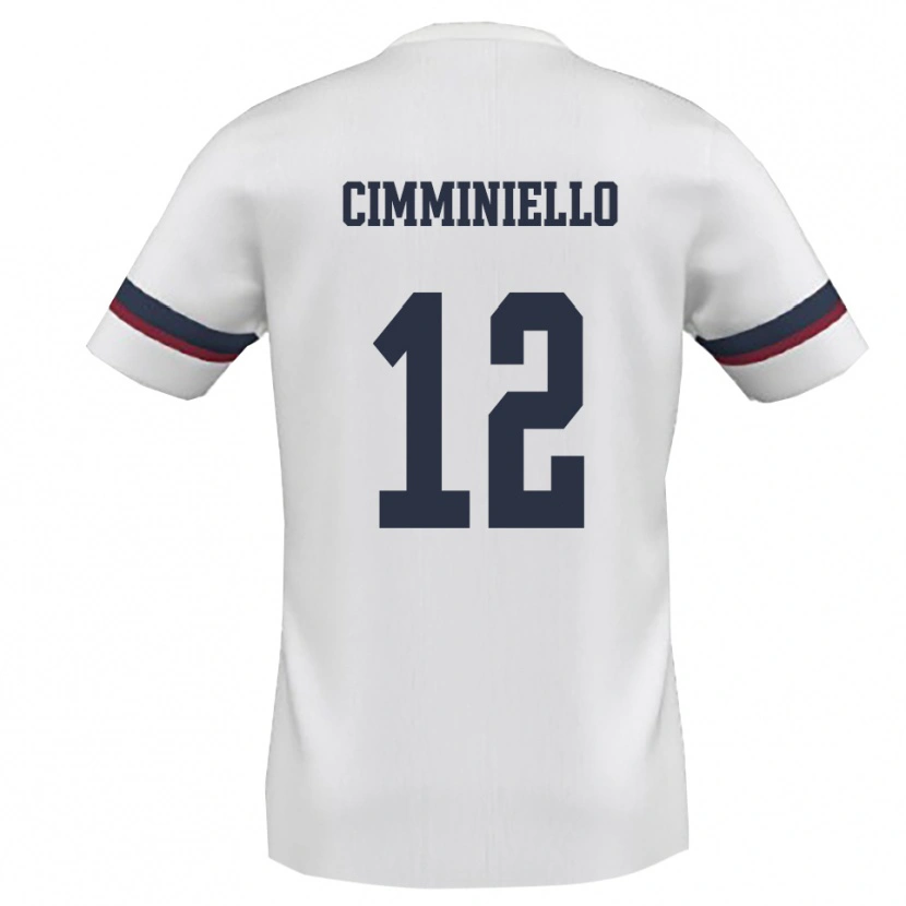 Danxen Dětské Leon Cimminiello #12 Bíločervená Daleko Hráčské Dresy 2025/26 Dres