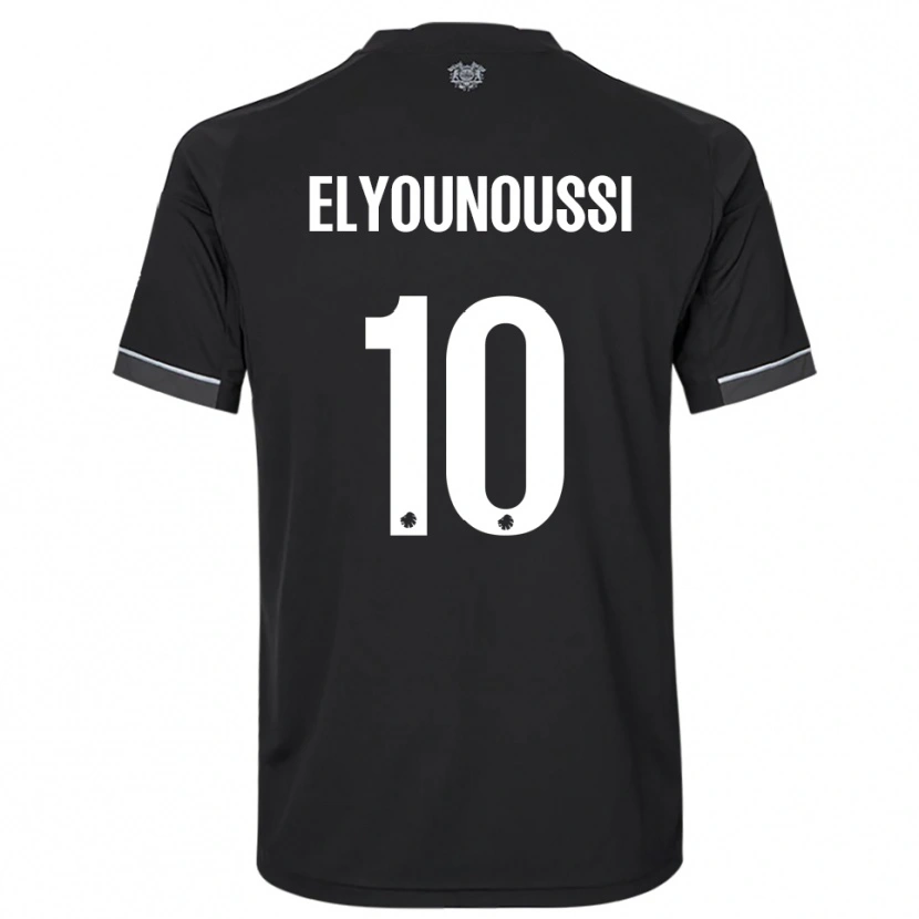 Danxen Dětské Mohamed Elyounoussi #10 Černobílá Daleko Hráčské Dresy 2025/26 Dres