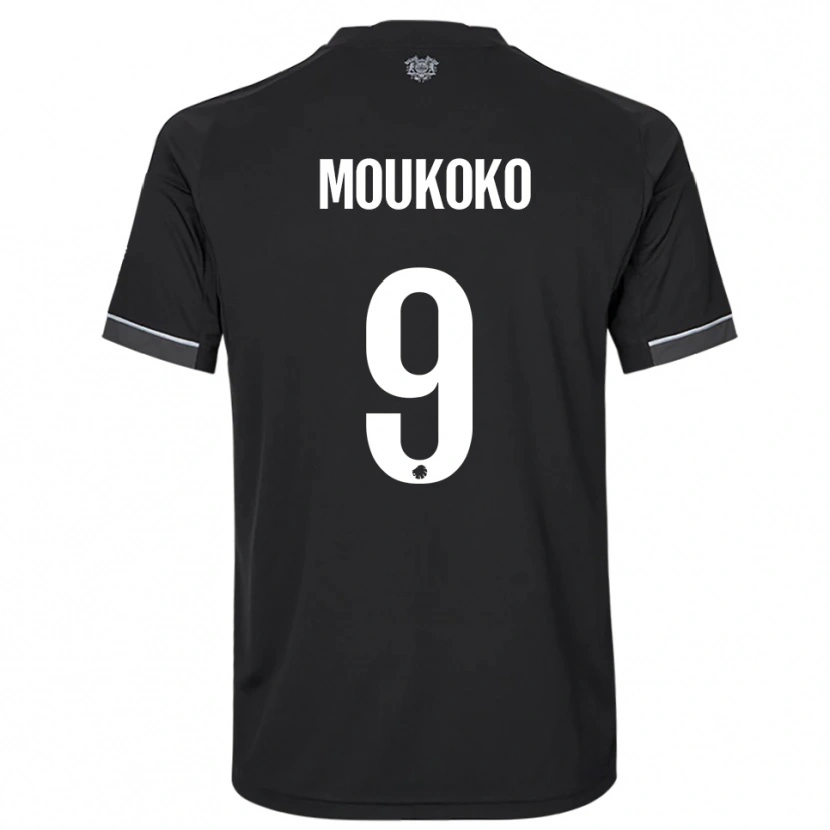 Danxen Dětské Youssoufa Moukoko #9 Černobílá Daleko Hráčské Dresy 2025/26 Dres