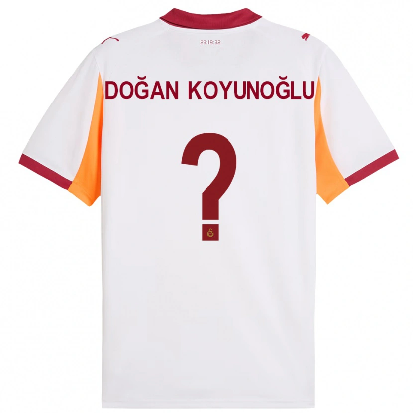 Danxen Dětské Arda Doğan Koyunoğlu #0 Bíločervená Daleko Hráčské Dresy 2025/26 Dres