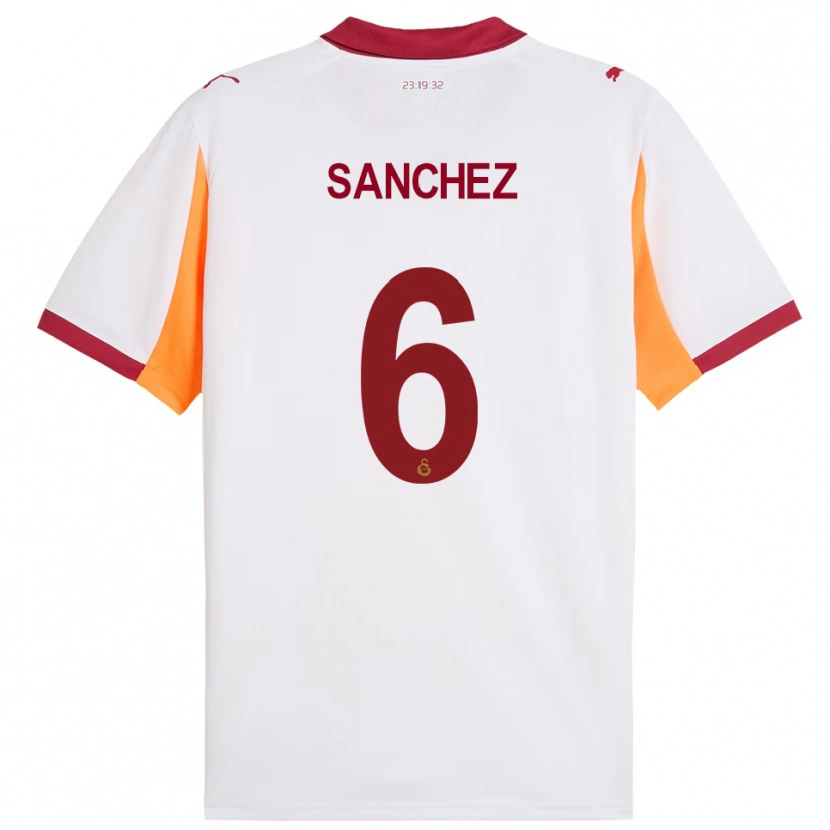 Danxen Dětské Davinson Sánchez #6 Bíločervená Daleko Hráčské Dresy 2025/26 Dres