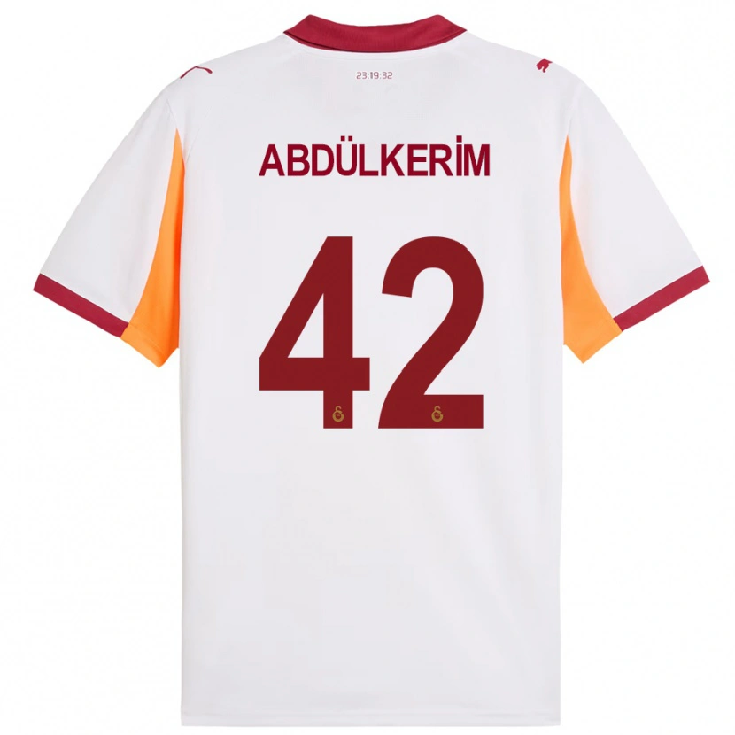 Danxen Dětské Abdülkerim Bardakcı #42 Bíločervená Daleko Hráčské Dresy 2025/26 Dres