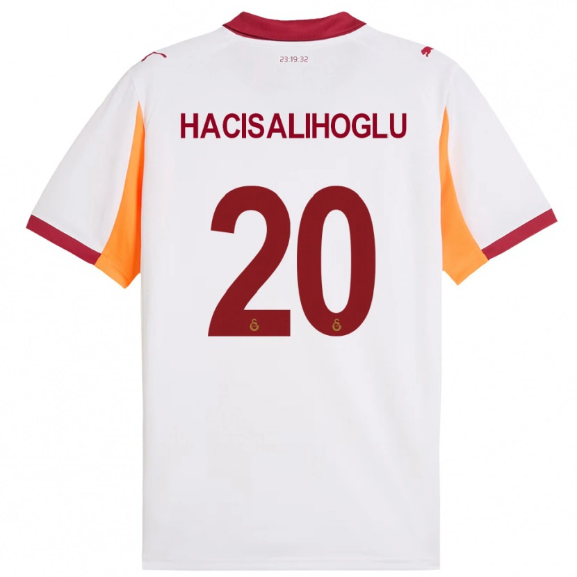 Danxen Dětské Arda Hacisalihoglu #20 Bíločervená Daleko Hráčské Dresy 2025/26 Dres