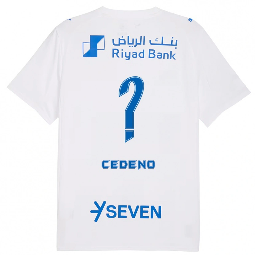 Danxen Dětské Lineth Cedeño #0 Bílomodrá Daleko Hráčské Dresy 2025/26 Dres