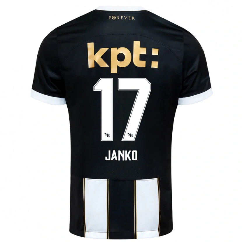 Danxen Dětské Saidy Janko #17 Černobílá Daleko Hráčské Dresy 2025/26 Dres