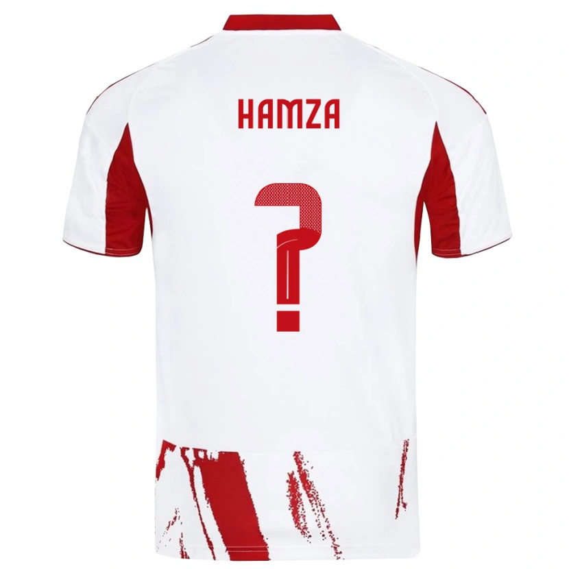 Danxen Dětské Erik Hamza #0 Bíločervená Daleko Hráčské Dresy 2025/26 Dres