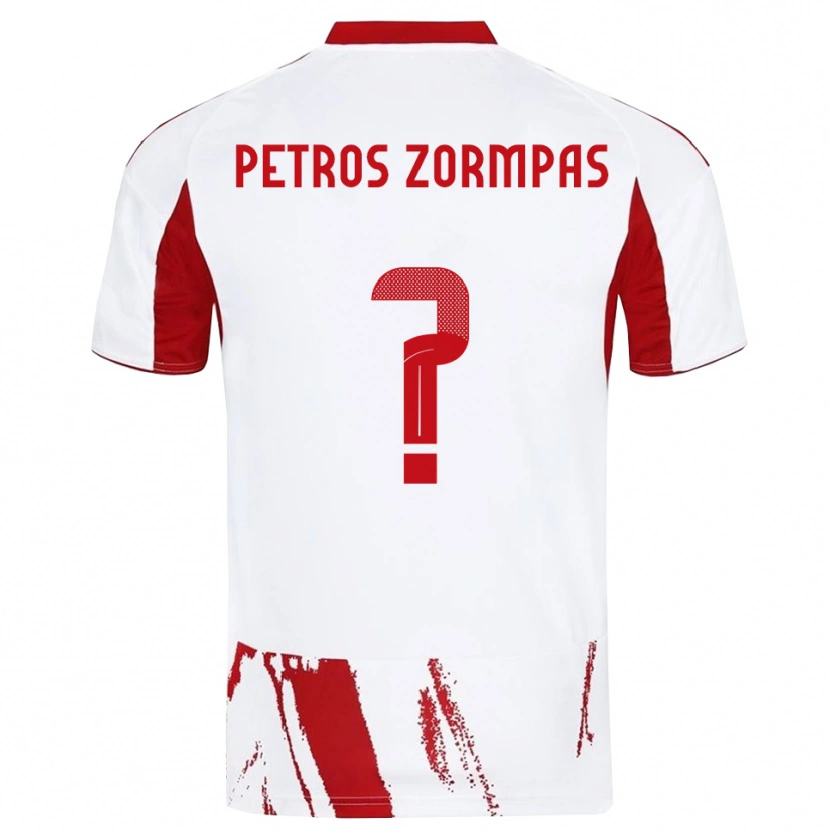 Danxen Dětské Spyridon Petros Zormpas #0 Bíločervená Daleko Hráčské Dresy 2025/26 Dres
