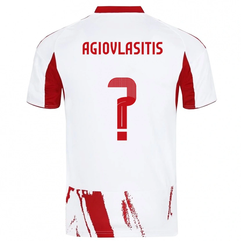Danxen Dětské Kleon Agiovlasitis #0 Bíločervená Daleko Hráčské Dresy 2025/26 Dres