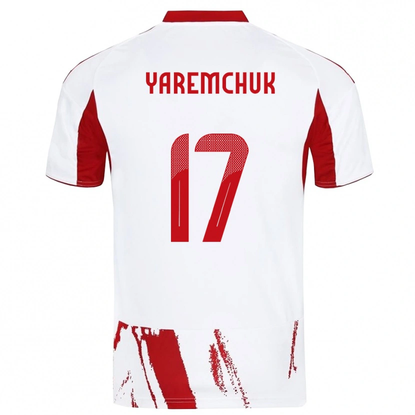 Danxen Dětské Roman Yaremchuk #17 Bíločervená Daleko Hráčské Dresy 2025/26 Dres