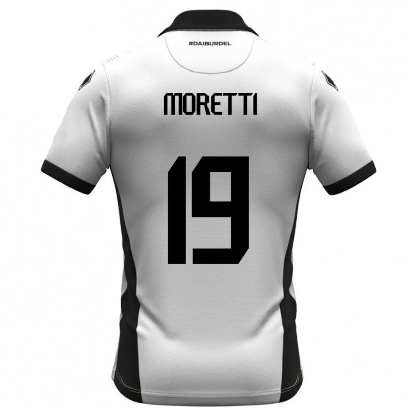 Danxen Pánské Noah Moretti #19 Bíločerno-Oranžová Domů Hráčské Dresy 2025/26 Dres