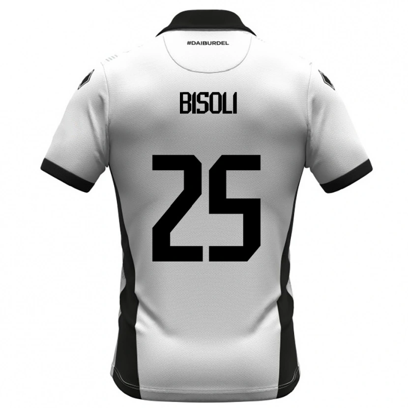 Danxen Pánské Dimitri Bisoli #25 Bíločerno-Oranžová Domů Hráčské Dresy 2025/26 Dres
